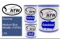 Preview: Hummer, Medium Blue Metallic (19793), L16: 1L Lackdose + 1L Klarlack + 500ml Härter - Set, von ATW Autoteile West.